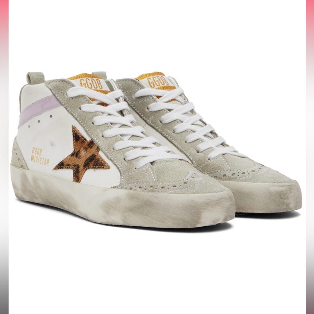 Euc Golden Goose Women’s Mid Star Classic With Horsy Star 8